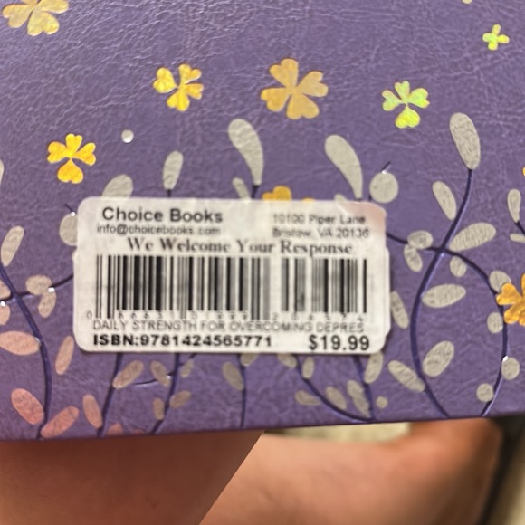 Daily stress for overcoming depression and anxiety eight 365 days devotional - Picture 4 of 4